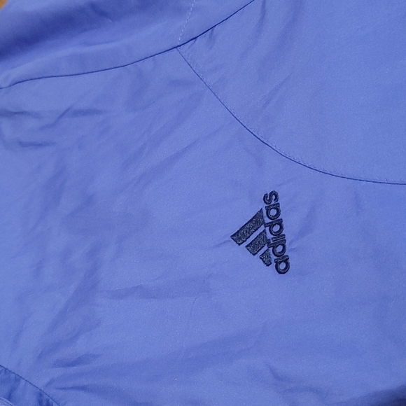 Adidas double zipper windbreaker - Picture 2 of 11